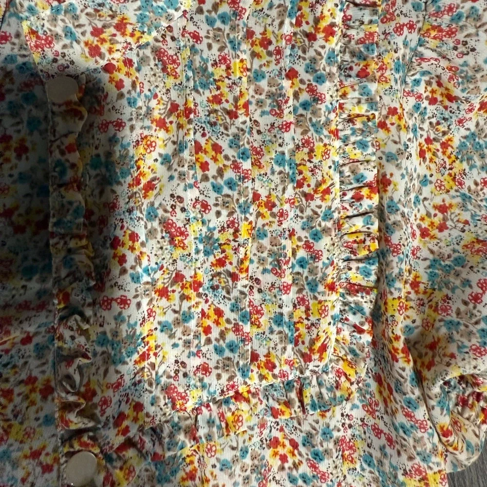 Twentyone  Floral Blouse - Multicolor - Picture 15 of 15